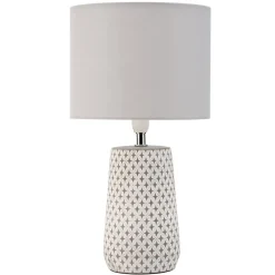Pauleen Pretty Purity bordlampe med betonfod