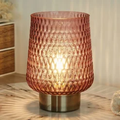 Pauleen Rose Glamour E27-LED, batteri, metalfod
