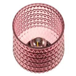Pauleen Rose Glamour E27-LED, batteri, metalfod
