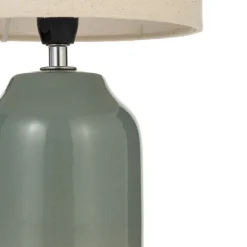 Pauleen Sandy Glow bordlampe, creme/grøn