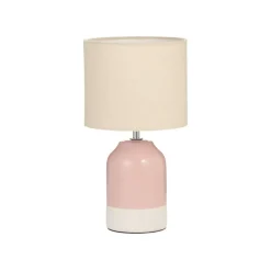 Pauleen Sandy Glow bordlampe, creme/rosa