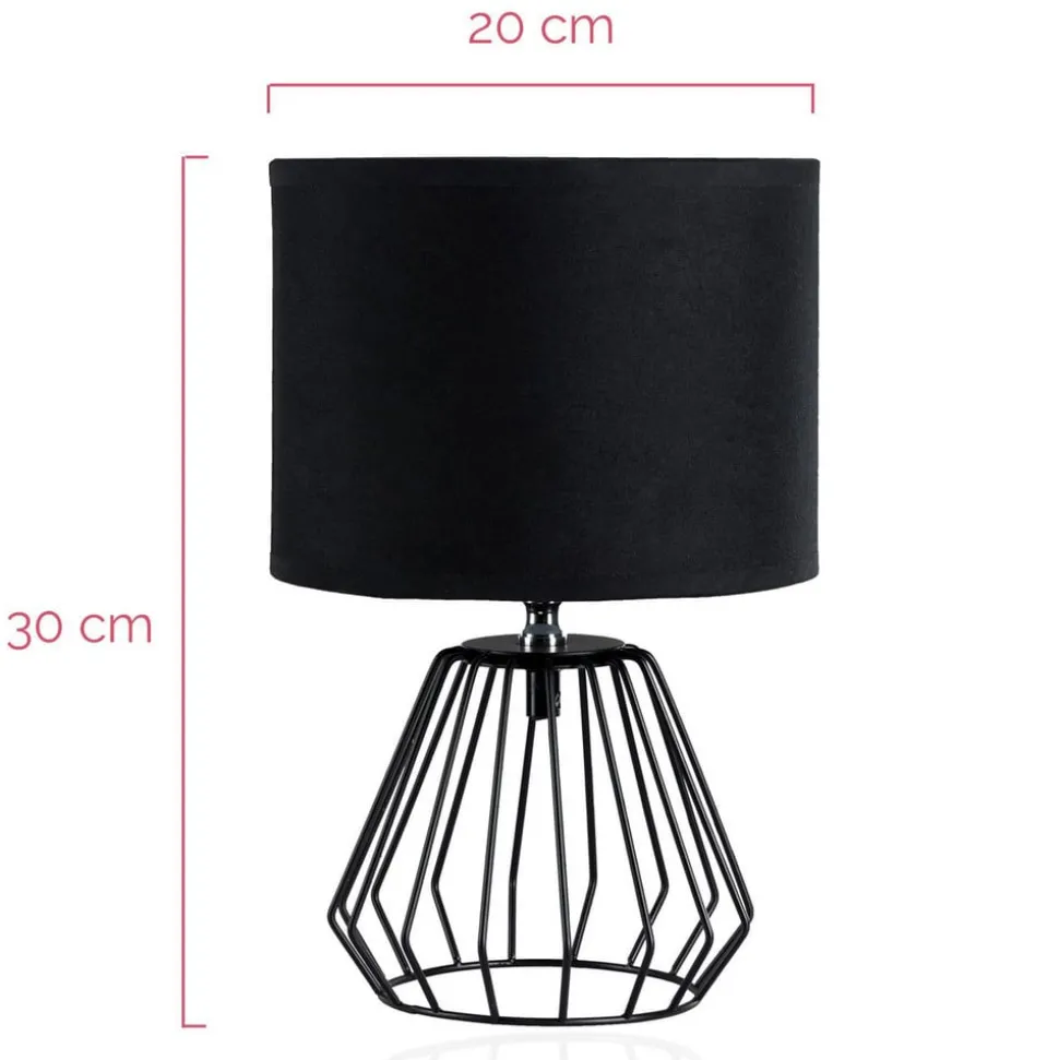 Pauleen Shiny Diamond bordlampe med burfod