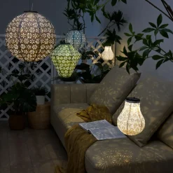 Pauleen Sunshine Charm LED-dekolampe solcelle blå