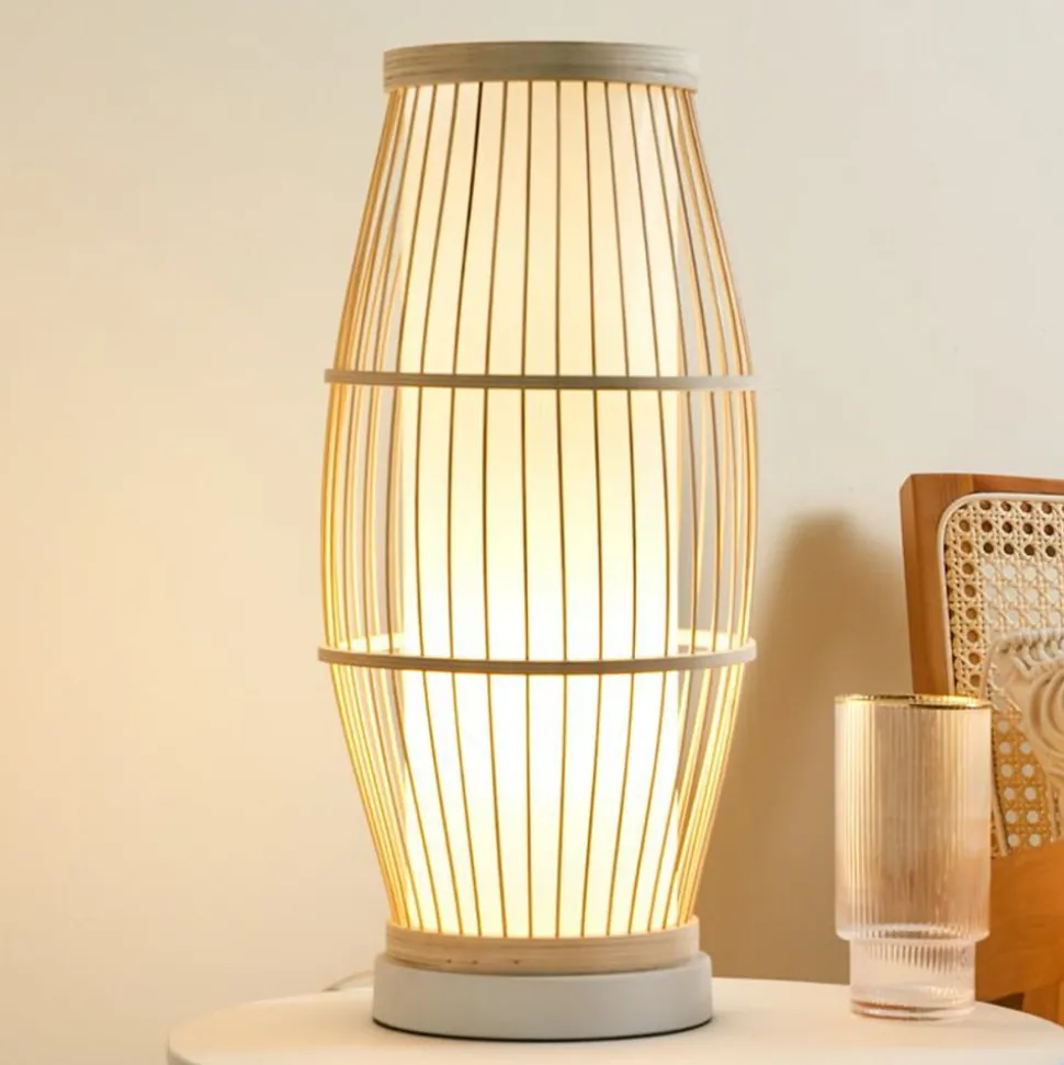 Pauleen Woody Passion bordlampe af bambus