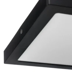 Paulmann Abia LED-panel 30x30 cm 2.700 K sort