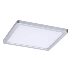 Paulmann Areo Panel dimtowarm, kantet, krom 17,5cm