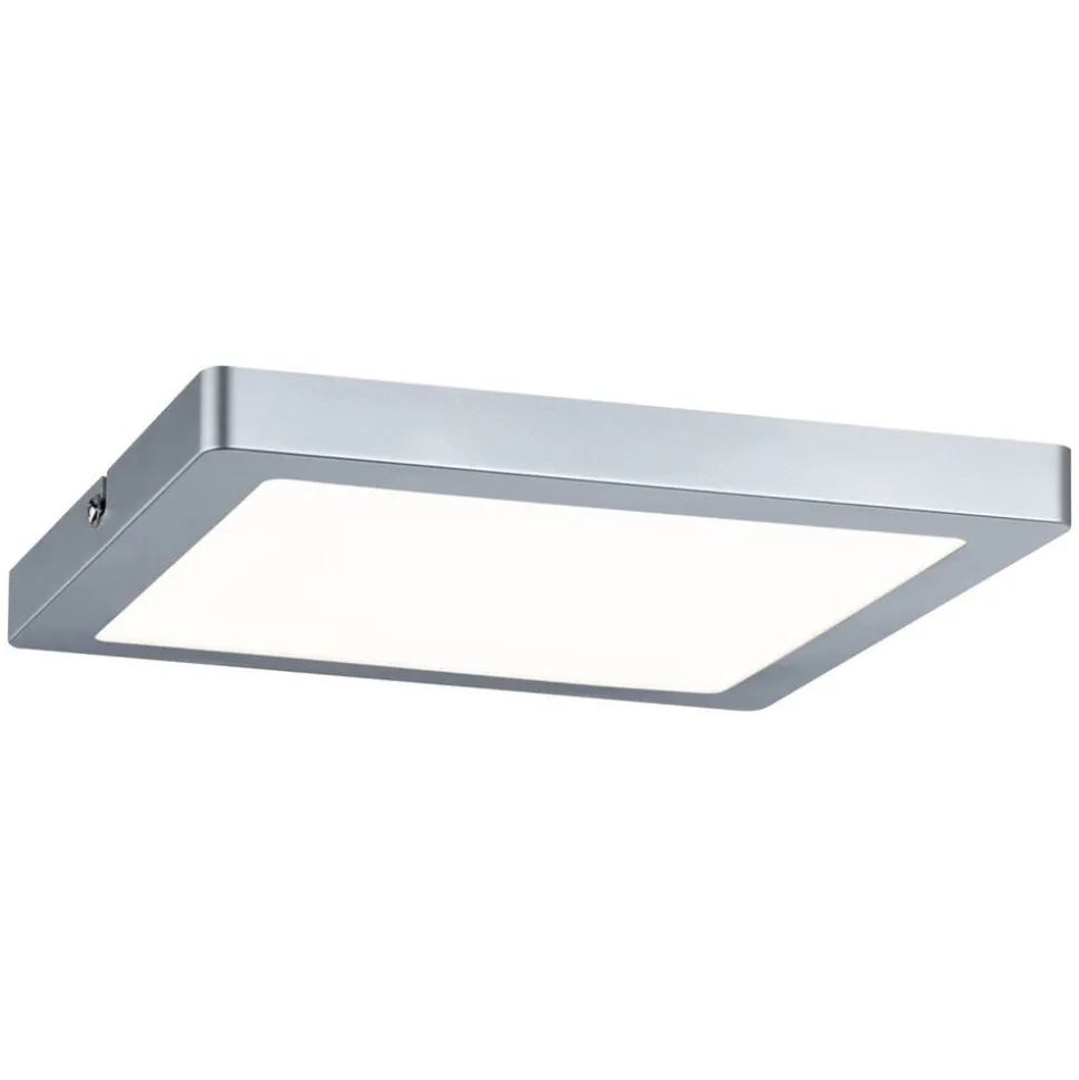 Paulmann Atria loftlampe 2.700 K 22x22 cm, krom