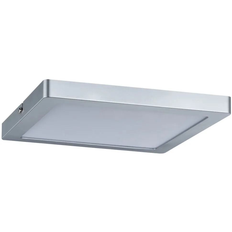 Paulmann Atria loftlampe 2.700 K 22x22 cm, krom
