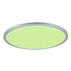 Paulmann Atria Shine Panel dæmpet krom RGBW Ø42cm
