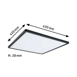 Paulmann Atria Shine panel 3-step sort 830 42x42