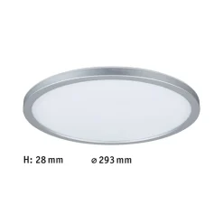 Paulmann Atria Shine Panel tænd/sluk krom 830 Ø29cm