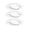 Paulmann Base LED-spot, 3x, 3-step-dim hvid