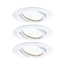 Paulmann Base LED-spot, 3x, 3-step-dim hvid