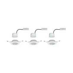 Paulmann Base LED-spot, 3x, 3-step-dim hvid