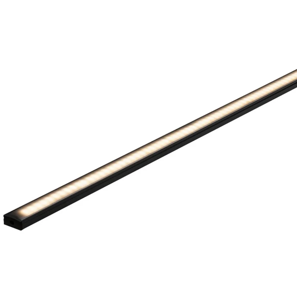 Paulmann Base Profil, sort, sort, 1 m