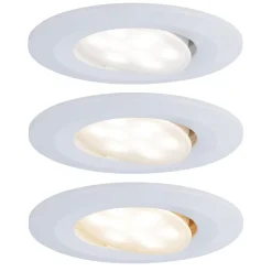 Paulmann Calla drejelig on/off Ø9cm CCT hvid 3 stk