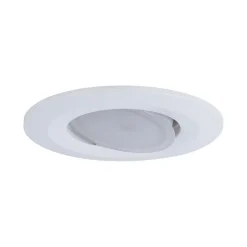 Paulmann Calla LED-indbygningsspot, hvid, 4.000K, sæt med 10 stk., IP65