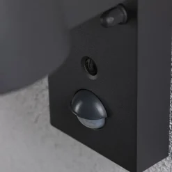 Paulmann Capea udendørs LED-væglampe, antracit, aluminium