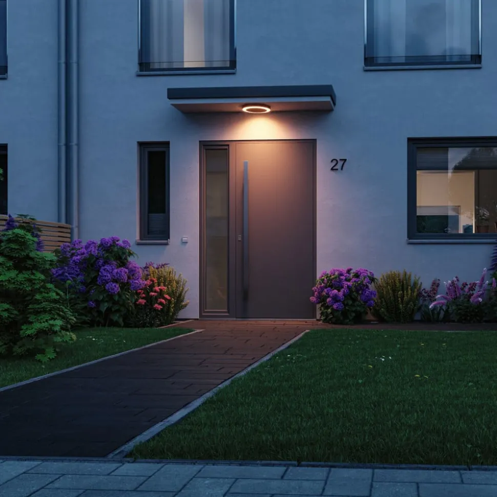 Paulmann Circula LED-udendørslampe ZigBee antracit