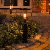 Paulmann Classic LED-gadelampe med gyldent lys
