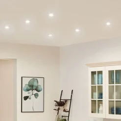 Paulmann Coin Slim LED-spot 3stk kantet alu