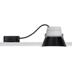 Paulmann Cole LED-spotlight, sølv-sort