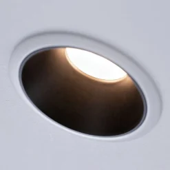Paulmann Cole LED-spotlight, sort-hvid