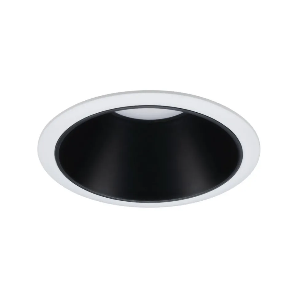 Paulmann Cole LED-spotlight, sort-hvid