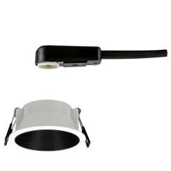 Paulmann Cole spotlight GU10 hvid/sort