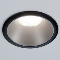 Paulmann Cole Spotlight GU10, sort/sølv