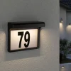 Paulmann Dayton solcelledrevet LED-husnummerlampe