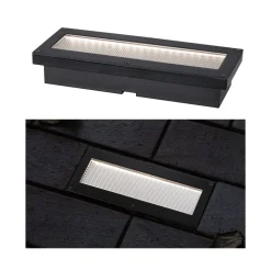 Paulmann Domenic LED solcelle indbygningsgulvlampe 20x8cm