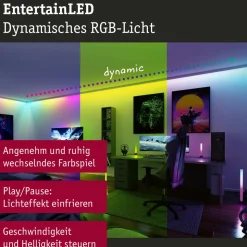 Paulmann EntertainLED LED-strip, RGB, sæt, 1,5 m