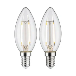 Paulmann E14 2,7 W 2.700 K LED-kerte filament 2 st