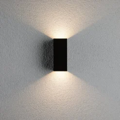 Paulmann Flame væglampe 2 lk 15,5 cm antracit