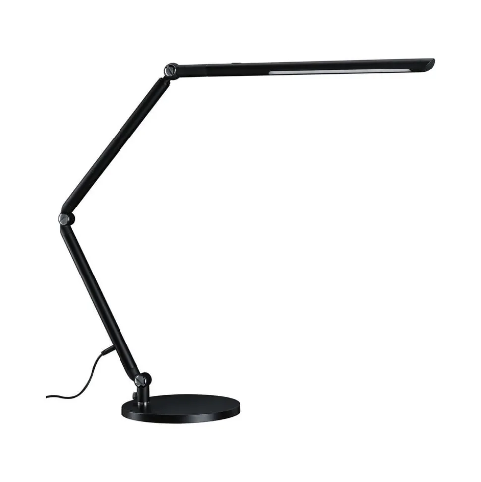 Paulmann FlexBar LED-skrivebordslampe, sort