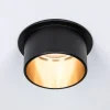 Paulmann Gil LED indbygget sort mat/guld