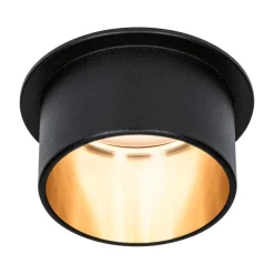 Paulmann Gil LED indbygget sort mat/guld
