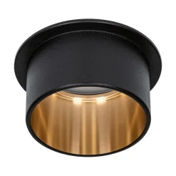 Paulmann Gil LED indbygget sort mat/guld