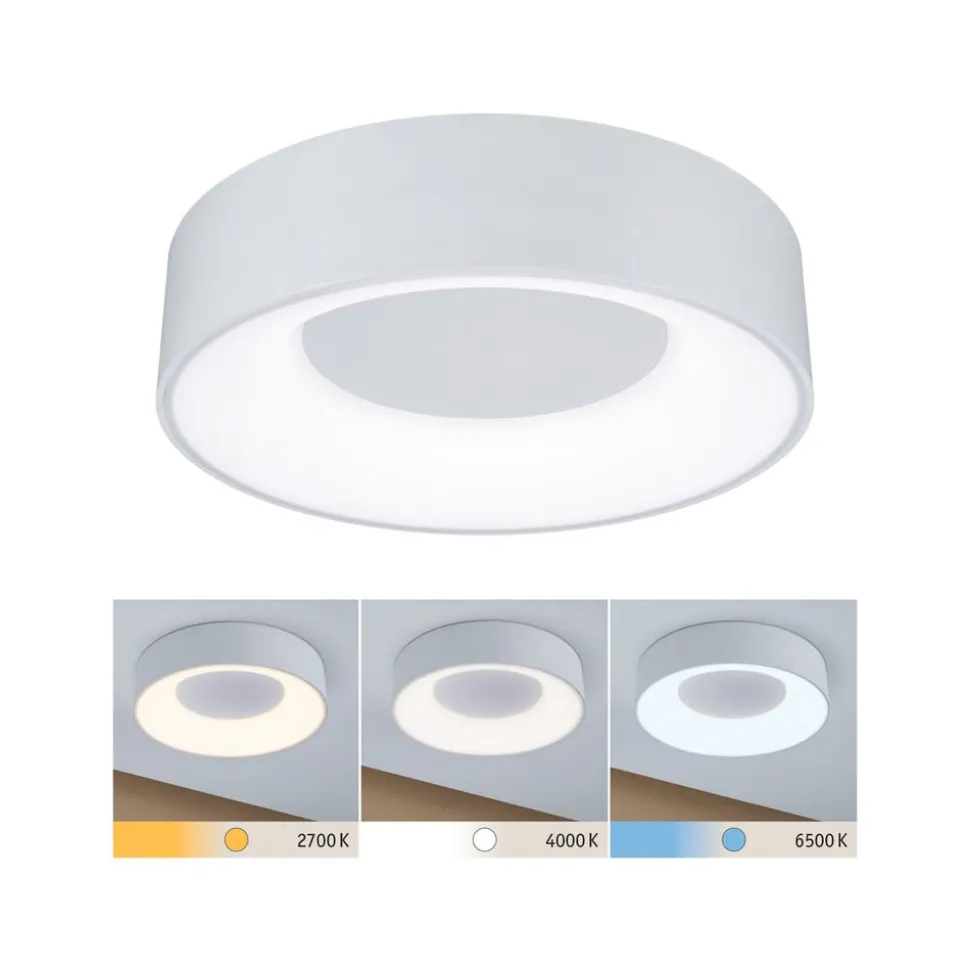 Paulmann HomeSpa Casca LED-loftslampe Ø 30 cm hvid