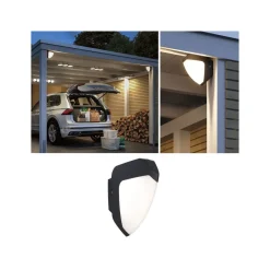 Paulmann Ikosea udendørs LED-væglampe sensor 3000K
