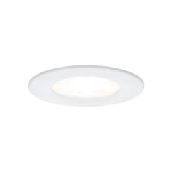 Paulmann indbygningslampe Nova, hvid Ø 8 cm GU10-LED IP44 3-pak