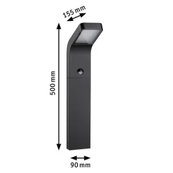 Paulmann Kulma LED-gadelampe med sensor