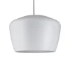 Paulmann lampeskærm Pom, hvid, Ø 35 cm, metal