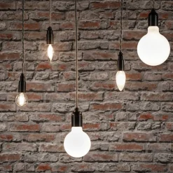 Paulmann LED-dråbepære E14 4,5W 2.700K mat 2x