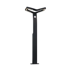 Paulmann LED-gadelampe Alara, antracit, 67 cm IP44