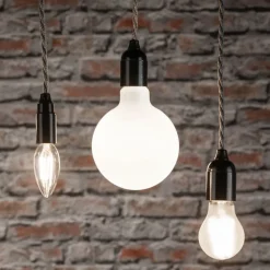 Paulmann LED-globe G95 E27 7,5 W 827 opal, dæmpes