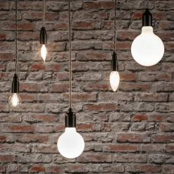Paulmann LED-globe G80 E27 7,5 W 827 opal, dæmpes