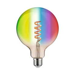 Paulmann LED-globe G125 ZigBee E27 6,3W guld RGBW