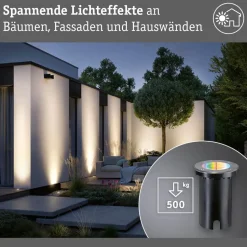 Paulmann LED-gulvlampe til indbygning Gulv, rund, RGBW, zigbee